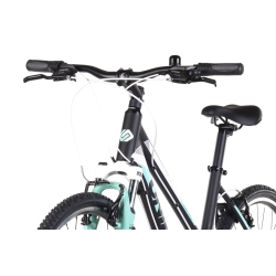 UNIBIKE PRIME LDS CZARNO-TURKUSOWY 2022